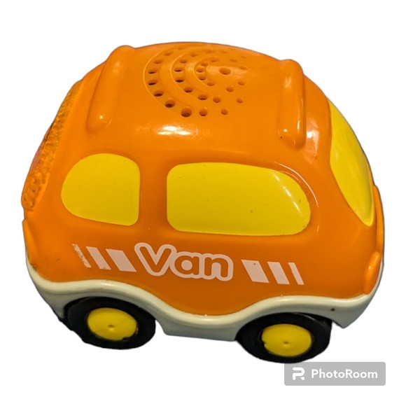 Vtech Go Go Smart Wheels Lot Of 3 Vehicles Van,Race Car, Garbage Truck..Works - Picture 4 of 16